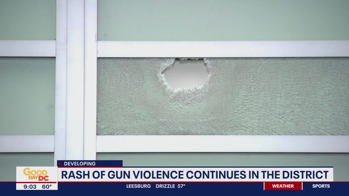 Bullets strike DC kindergarten classroom windows as violent crime soars in the nation’s capital